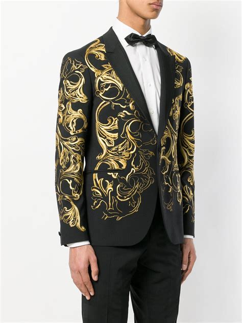 versace tuxedo men|versace black suit.